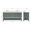 Magnolia Bath Vanity Oval Basin S073DWQ-1754063924