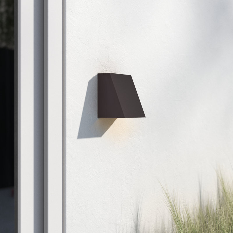 Luther Aluminum LED Wall Light, Architectural Bronze