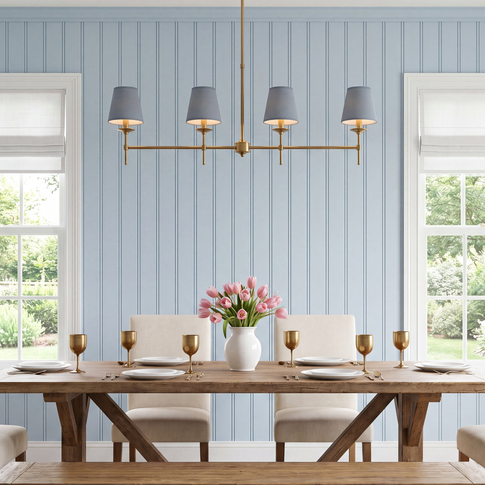 Secret Garden Wallpaper, Blue