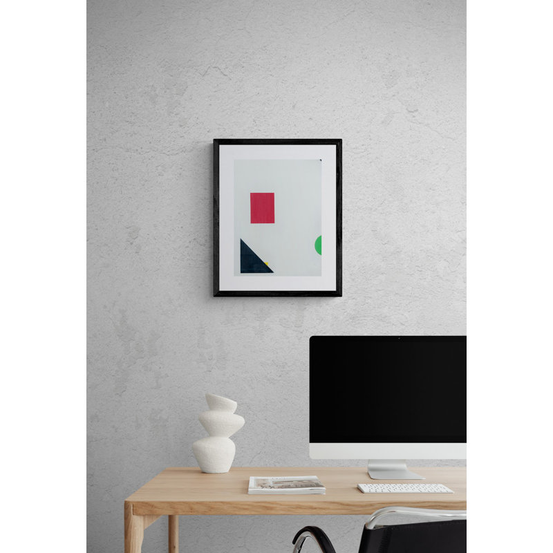 Color Of Shapes Print by Jphono 1, 21.25" H x 17.25" W