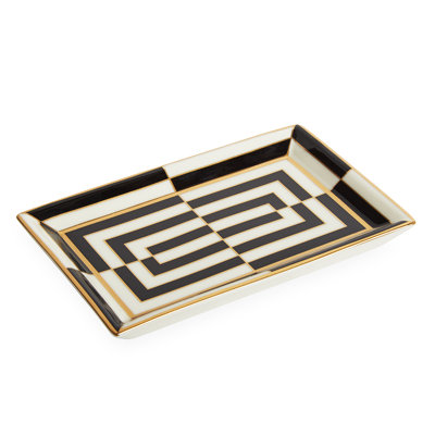 Op Art Ceramic / Porcelain Tray