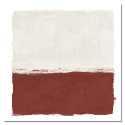 Intense Rust II - Square Vesrion Print by Natalie Carpentieri