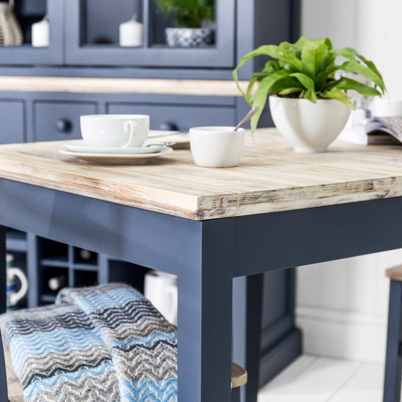 Chatham Dining Table, Navy Blue