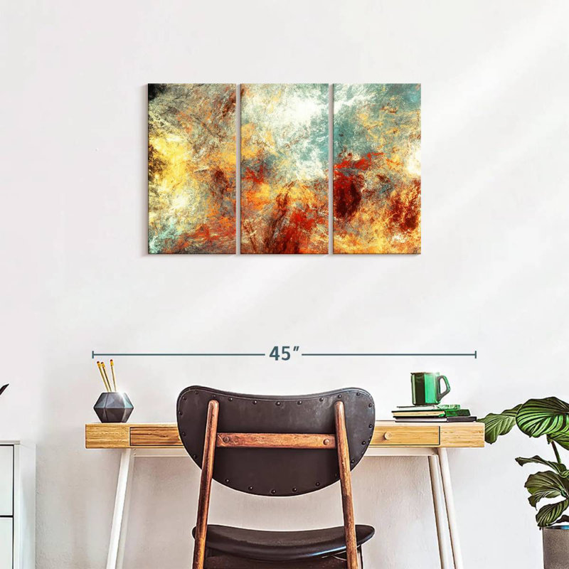 Feu abstrait Avery, H 20 po x l 33 po