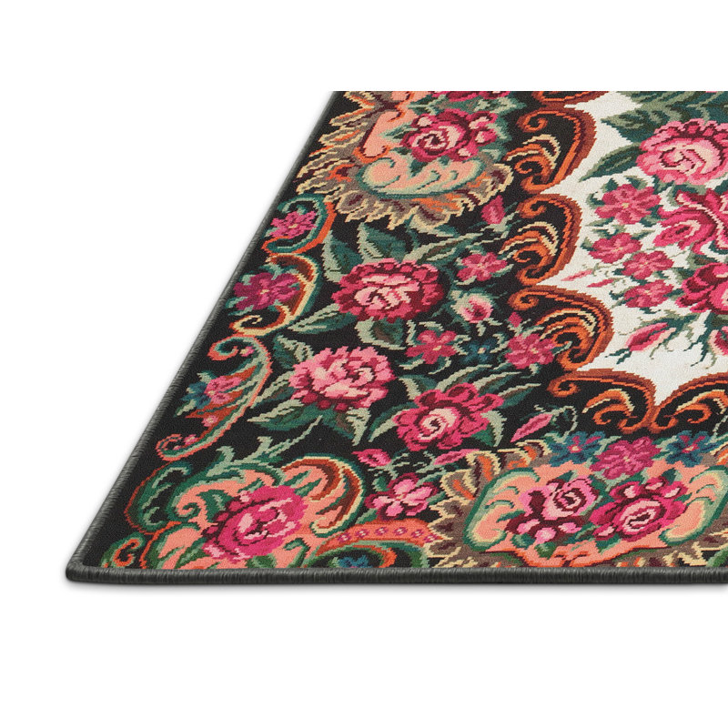 Cambarville Performance Floral Indoor Rug, Runner 2' x 5'