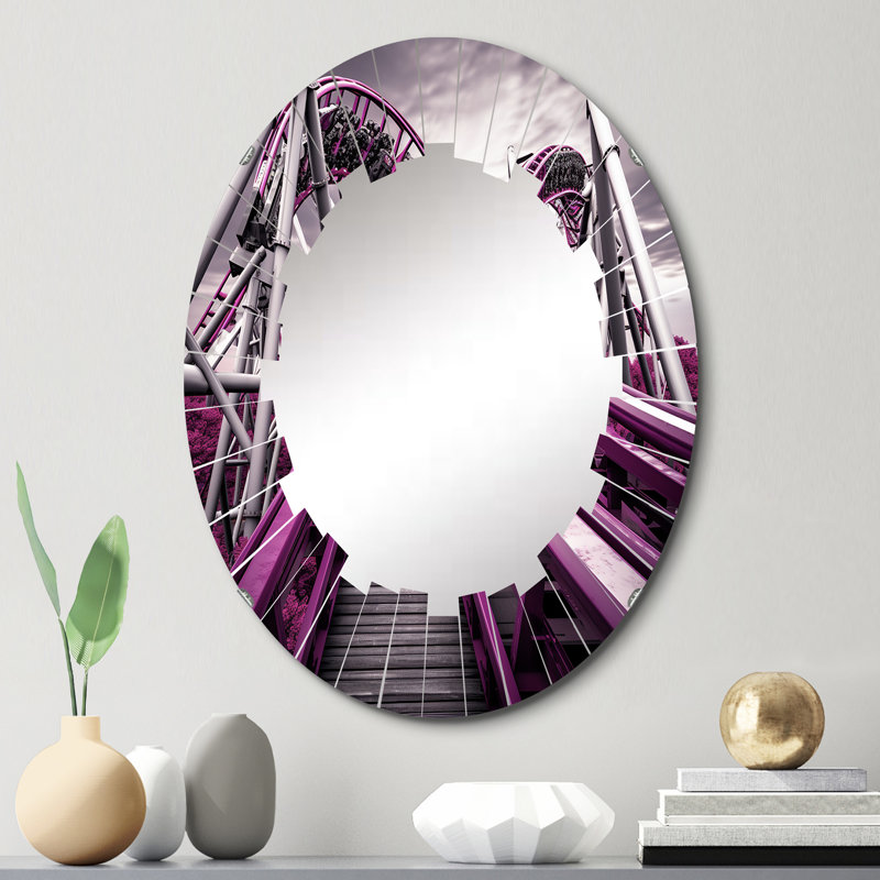 Champard - Architecture Wall Mirror Oval, 30 po x 20 po
