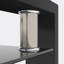 Table basse rectangulaire avec plateau de rangement en verre trempé et panneau de fibres à densité moyenne Fraiya-83077152-97769656