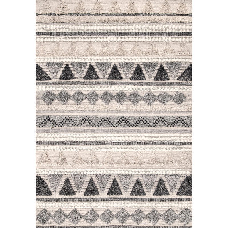 Jagger Wool Geometric Indoor Rug, Rectangle 8' x 11'
