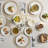 Ivory Dinnerware Tabletops Gallery 12 piece Set Embossed Mosaico