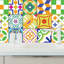 38.1cm W x 38.1cm L PVC Peel and Stick Mosaic Tile