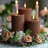 Fluted Ribbed LED Pillar Candles, with Reflective Melted-Wax Effect – Flickering Flame, Remote, Dimmable, Flameless, Battery Operated, Home & Wedding Decor (Set of 3)-115110077
