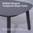 4-piece All-aluminum Outdoor Conversation Set – Olefin Cushions & Pebble Tempered Glass Coffee Table