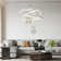 Dimmable Modern Crystal Geometric Chandelier With Remote Control