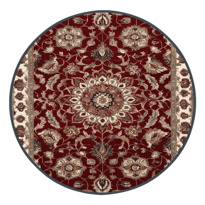 Machine Washable Persian Brown Area Rug