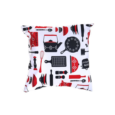 Cotton Blend Throw Pillow
