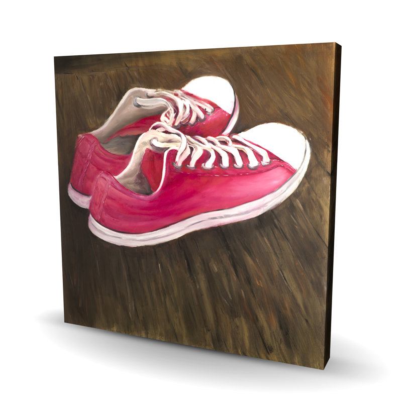 Espadrilles - décor de salon contemporain en toile | Home Art