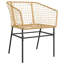 3 Piece Garden Dining Set Glass-1478889685