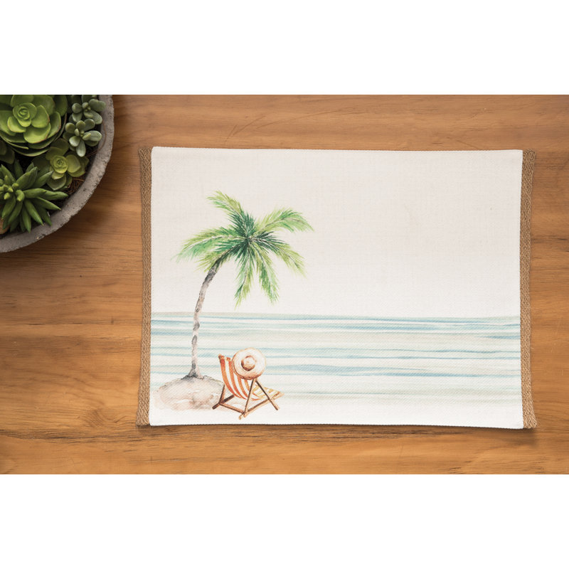 Napperon Febe Life is Better at the Beach 18 "