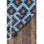 Thompson Wool Geometric Area Rug in Navy-1194029930