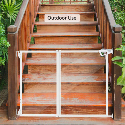 Clear Dog Gate