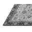 Tapis oriental gris tissé à la machine Rectangle Arv