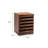 Black Walnut Solid Wood Display Cabinet