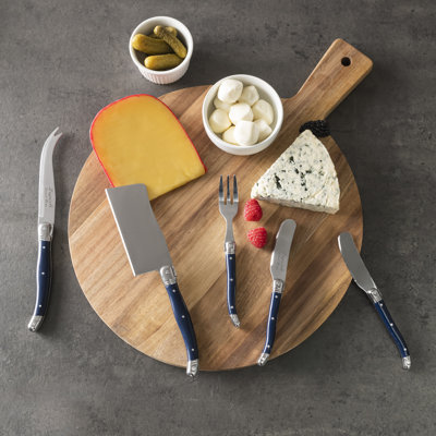 11 Piece Stainless Steel Cheese Serving Set