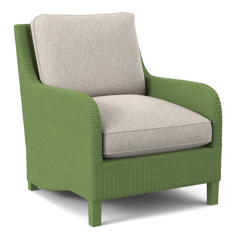 Fauteuil large 29 po Gibraltar, Performance Crypton des neiges; 0884-91, Graine de lin