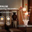 Lampe de table en aluminium et aluminium