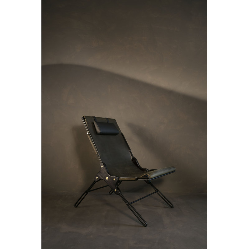 Perfidia Chair, Green Genuine Leather