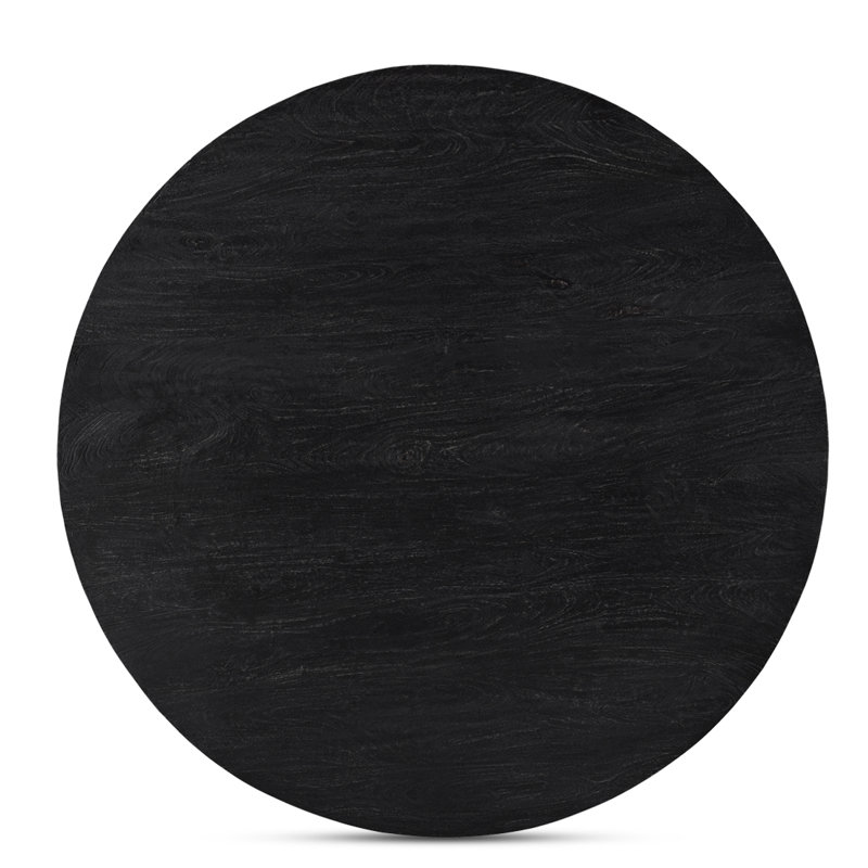 Cember Round Solid Wood Dining Table