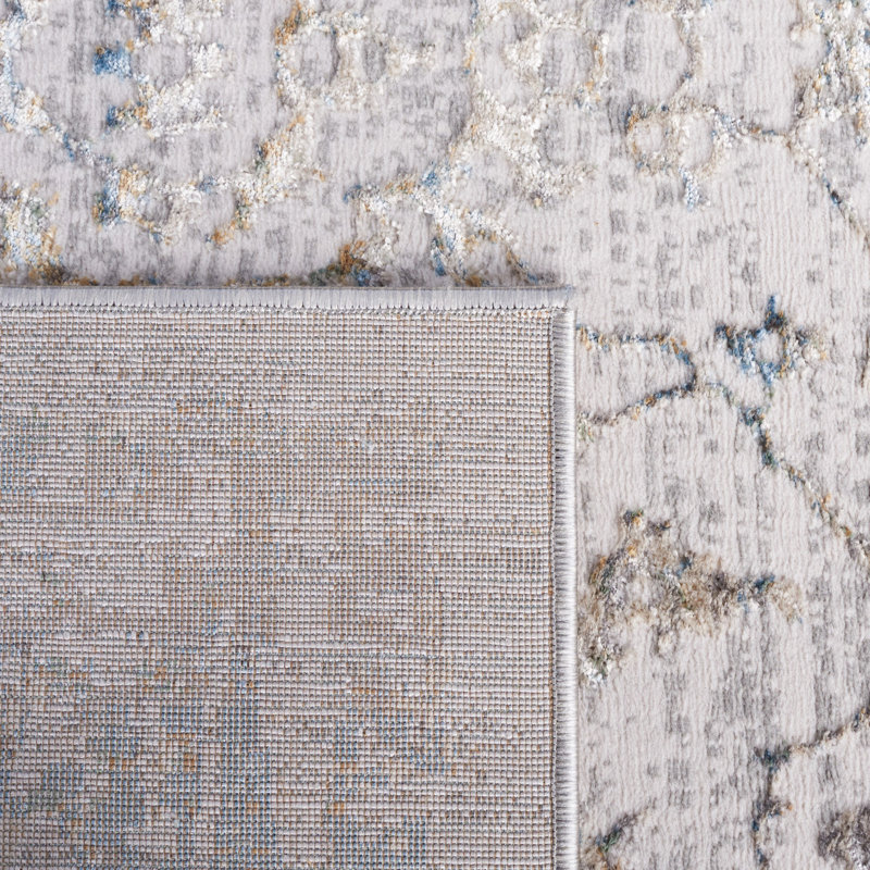 Caben Air Performance Oriental Rug, Round 6'7"