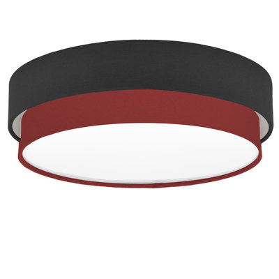 Avory Fabric Flush Mount