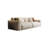 Creamy-white 100% Polyester Modular Sofa cushion Loveseat