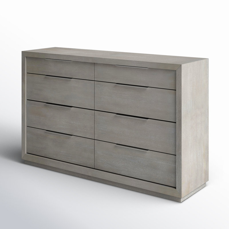 Commode 8 tiroirs Eloise, Minéral / robuste