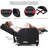 Massage Gaming Recliner Chair Single Living Room Sofa Home Theater Seat Red-1641061255