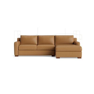 Couch Potato Leather Sectional