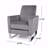 Maleena Upholstered Recliner-1461912379