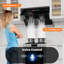 BRANO 36 in. 900 CFM Convertible Under Cabinet Range Hood Stainless Steel with LED Light