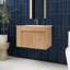 Ensemble de meuble-lavabo mural simple 30 po