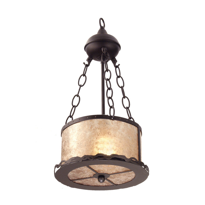 Rustic Lodge 2 - Light Pendant, 53" H x 10" W x 10" D