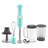 KitchenAid Variable Speed Hand Immersion Blender with 8” Removable Arm, Whisk, Chopper & Blending Jar in Aqua-122615274