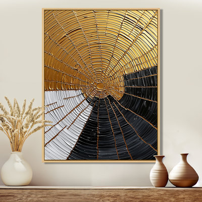 «Golden Wood Slide Roots Of Serenity I», art mural arbres