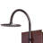 Mojave Hammered Copper Shower Panel