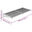 Dakota Fields 90cm D Polycarbonate Cover Retractable Door / Window Awning-1041691440-1041691446