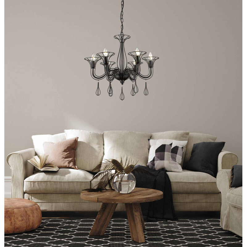 Ranger 6 - Light Candle Style Chandelier