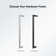 Ove Decors Reva 48 In. W X 74 In. H Frameless Sliding Clear Straight Alcove Shower Door