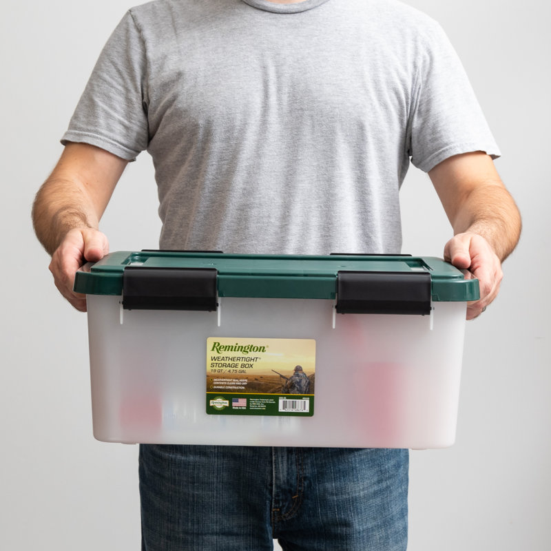 Weathertight Storage Containers, 30 Qt, 2