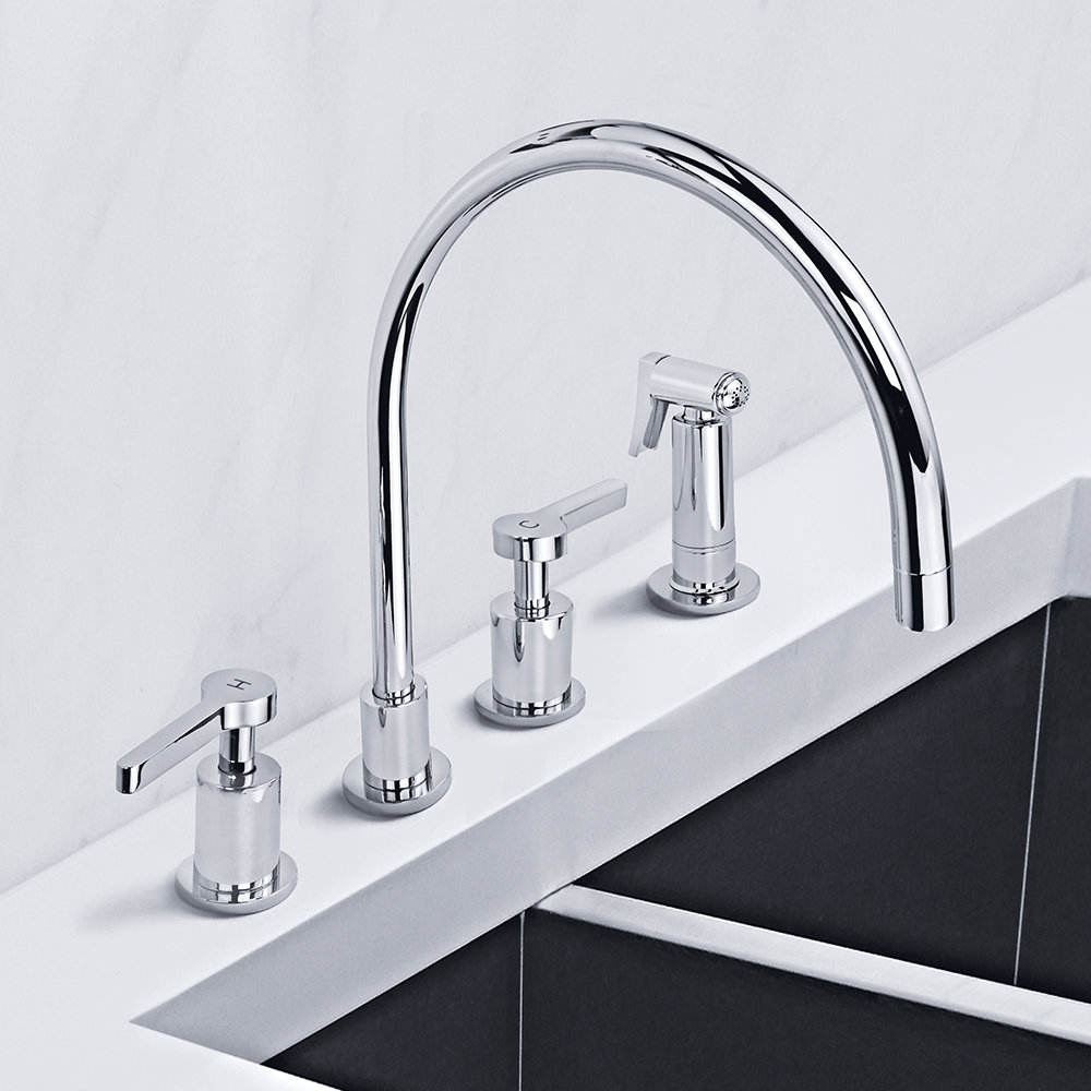 Lefroy Brooks Kafka Pull Out Kitchen Faucet Wayfair