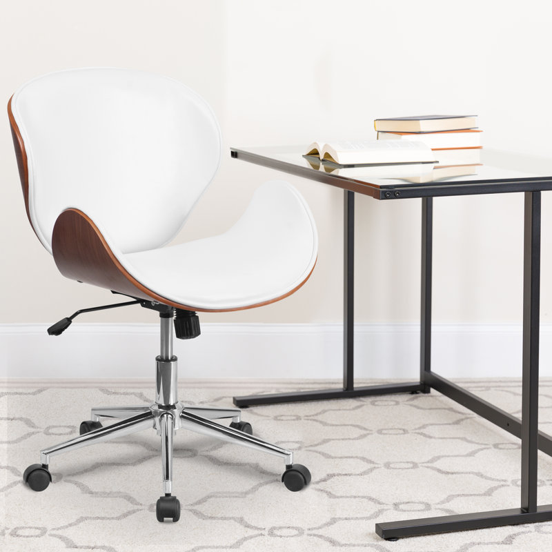 Chaise de travail, Naturel / Blanc